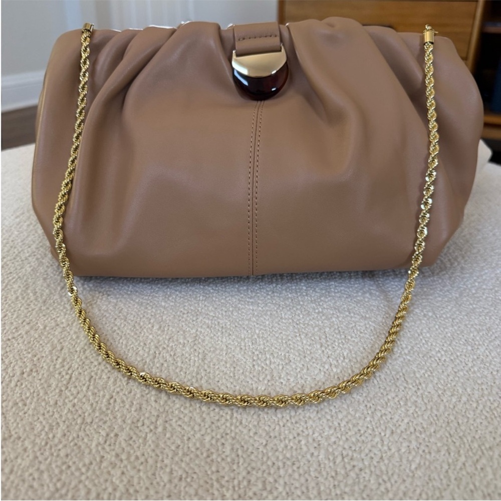 Loeffler Randall Oversized Leather Clutch